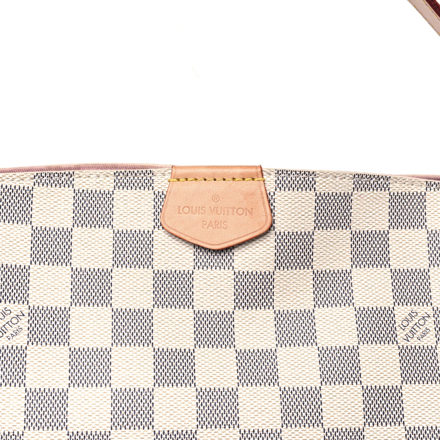 Damier Azur Graceful PM Rose Ballerine