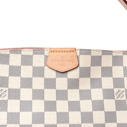 Louis Vuitton Damier Azur Graceful PM Rose Ballerine 7 of 13