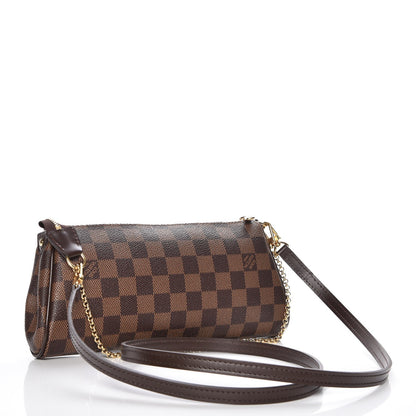 Louis Vuitton Damier Ebene Eva Clutch 3 of 7