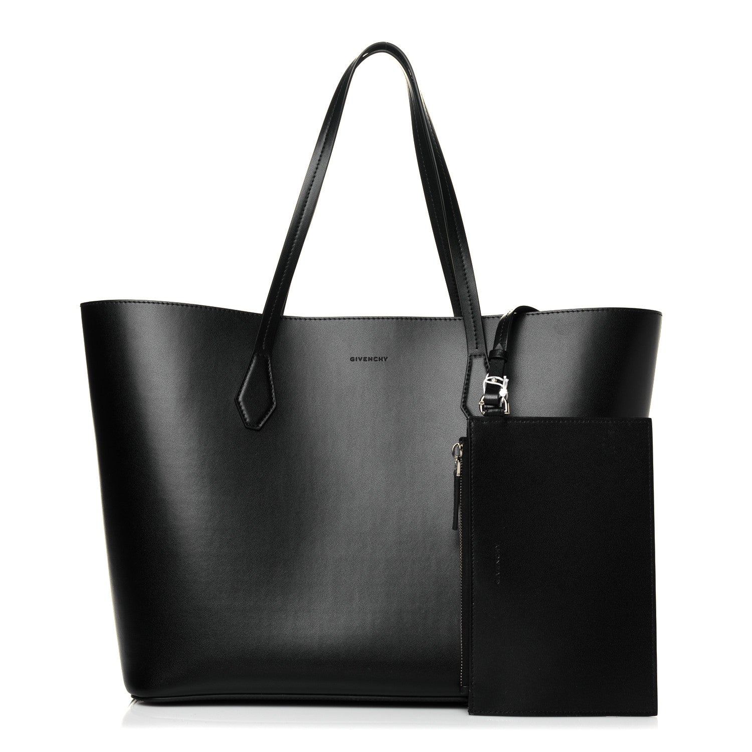 Givenchy Smooth Calfskin Logo Tote Black 1 of 4