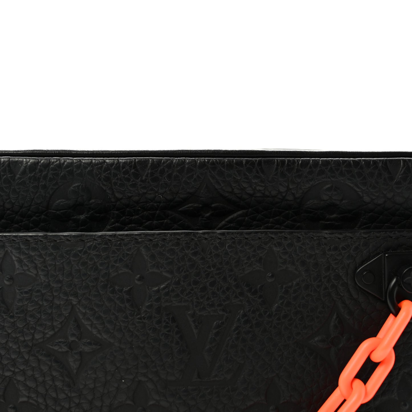 Taurillon Monogram Uniformes Solar Ray Soft Pochette Volga Belt Bag Black
