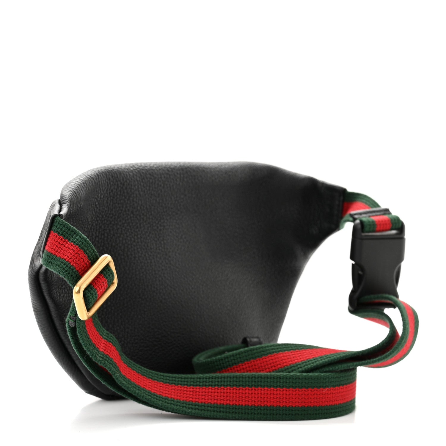 Gucci Grained Calfskin Small Logo Belt Bag Black 3 of 10