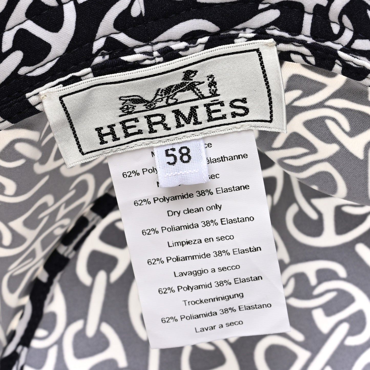 Jersey Naoussa Harper Bucket Hat 58 Bleu Noir