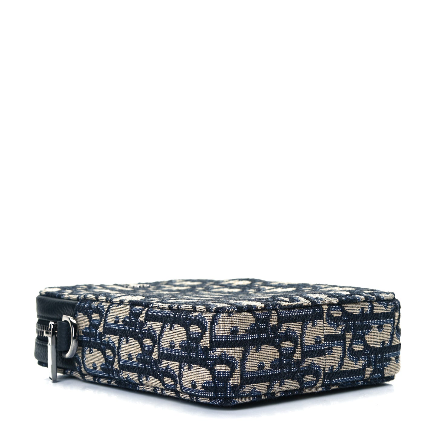 Oblique Vertical Messenger Pouch Blue