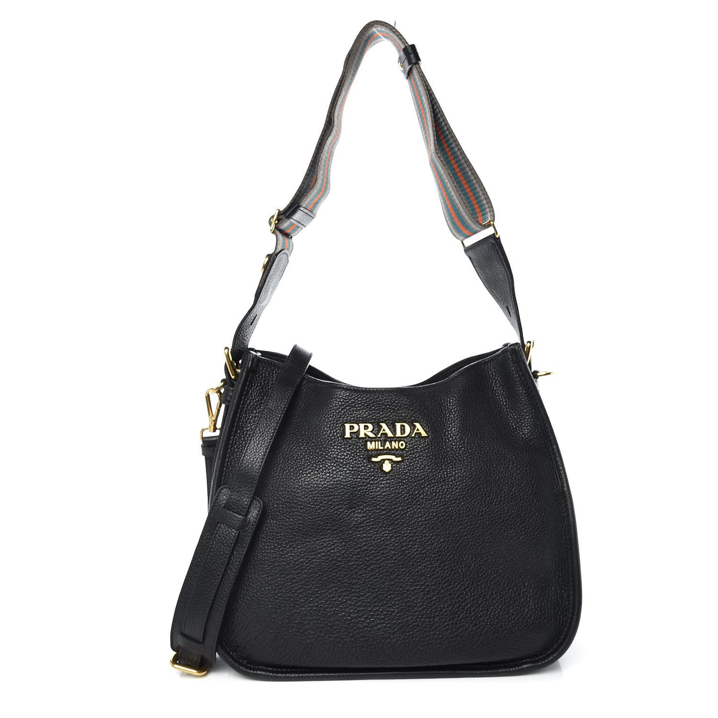 Vitello Daino Hobo Black