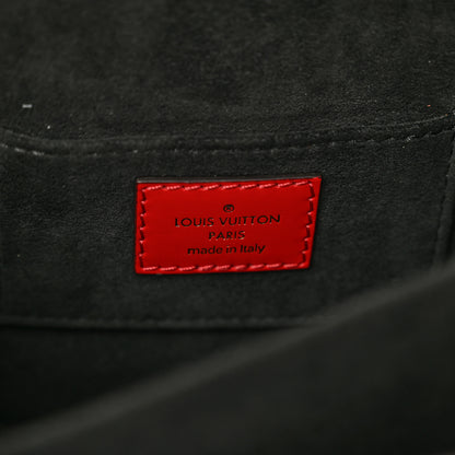 Louis Vuitton Vernis Monogram Dauphine Mini Red 7 of 10