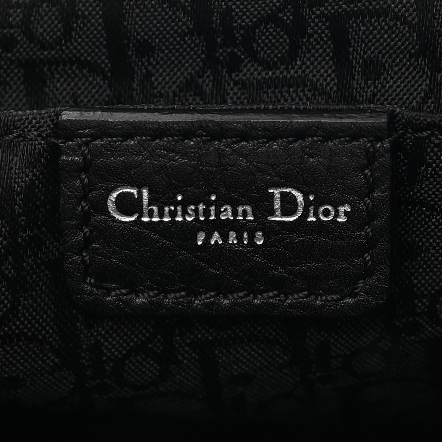 Calfskin Shoulder Bag Black