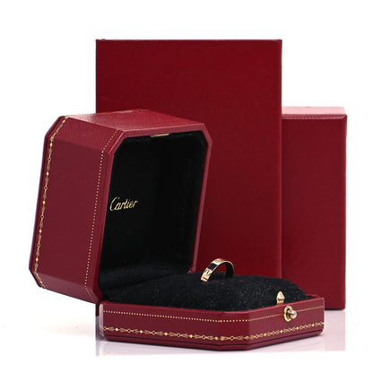 Cartier 18K Pink Gold 3.5mm LOVE Wedding Band Ring 54 7 5 of 5