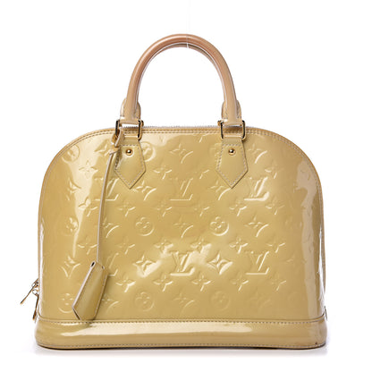 Louis Vuitton Vernis Alma PM Blanc Corail 1 of 24