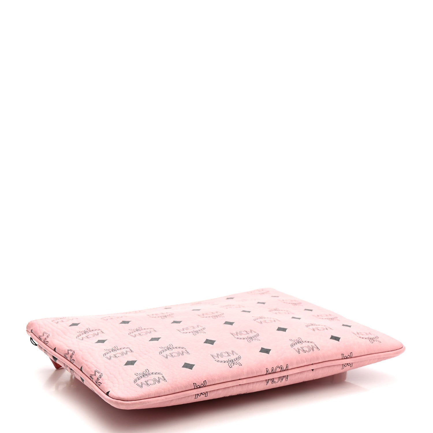 MCM Visetos Medium Crossbody Pouch Soft Pink 1820718 – FASHIONPHILE