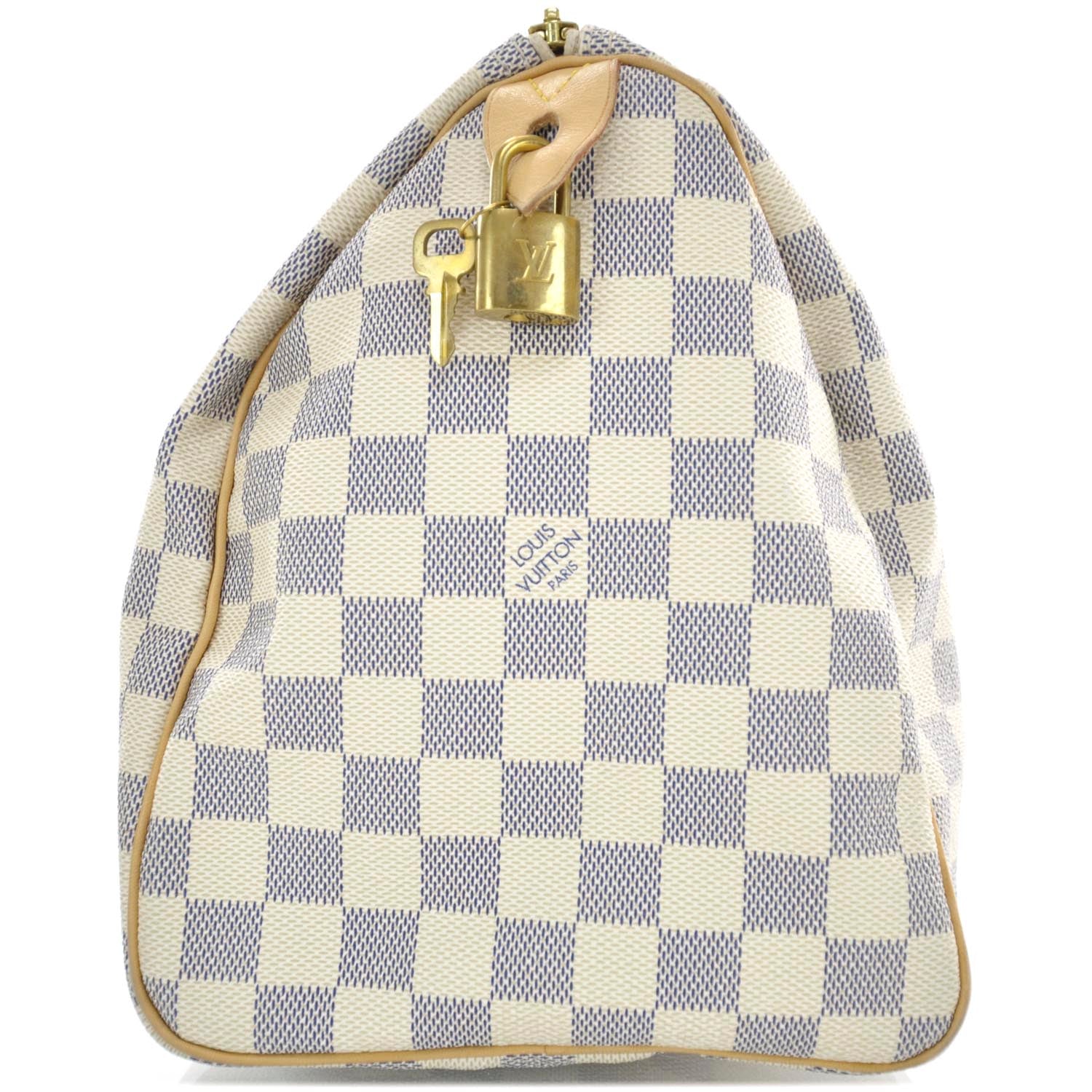 Louis Vuitton Damier Azur Speedy 30 4 of 9