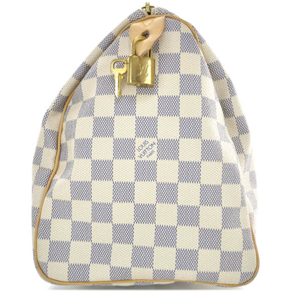 Louis Vuitton Damier Azur Speedy 30 4 of 9
