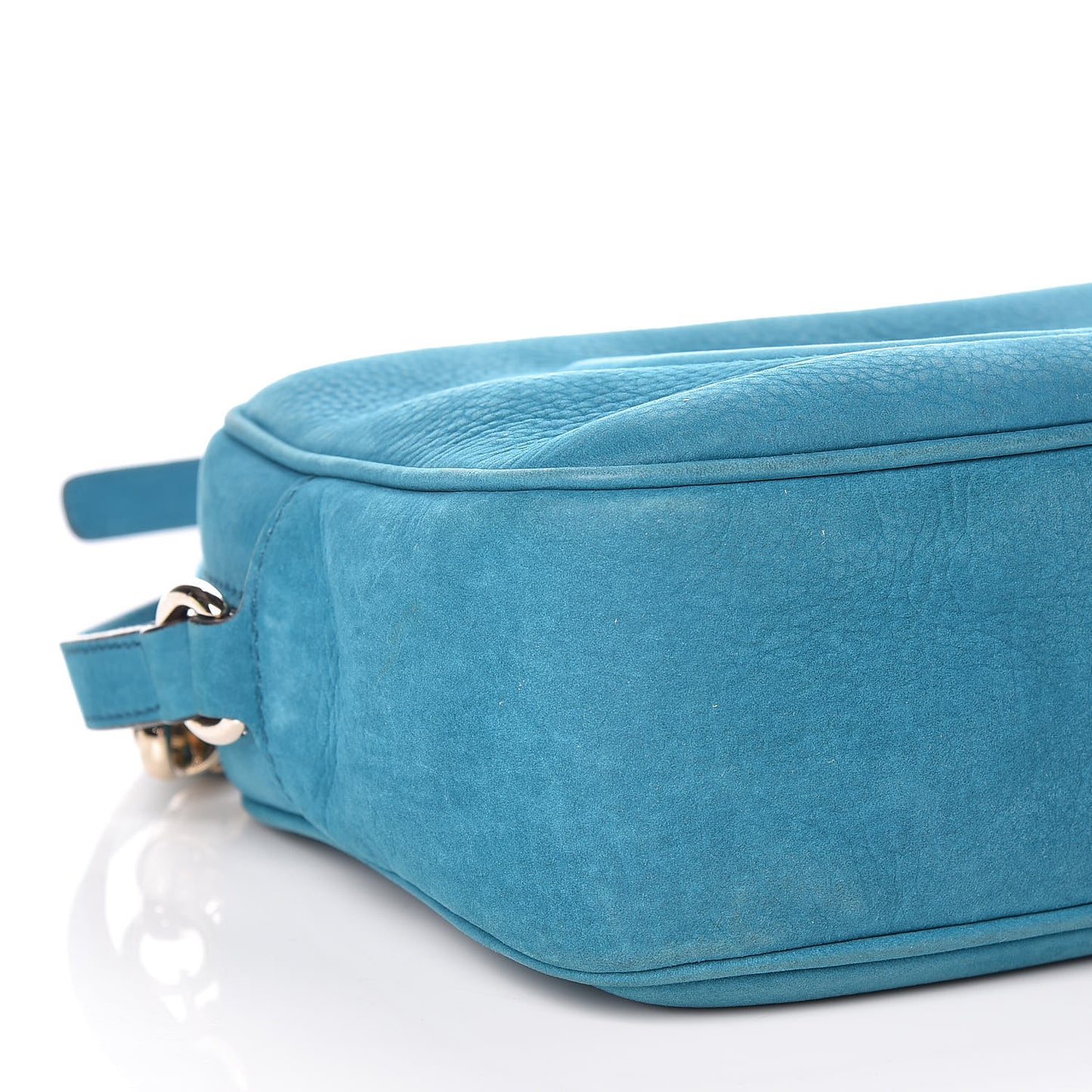 Vitello Range Small Soho Disco Bag Deep Cobalt
