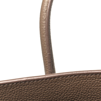 Saint Laurent Grained Calfskin Baby Sac De Jour Souple Taupe 11 of 14