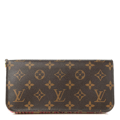 Louis Vuitton Monogram Leopard Insolite Wallet Blanc Corail 1 of 10