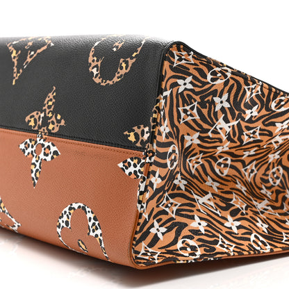 Louis Vuitton Monogram Giant Jungle Onthego GM Black 9 of 9