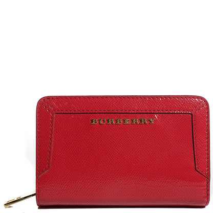 Burberry Patent London Compact Wallet Red 1 of 7