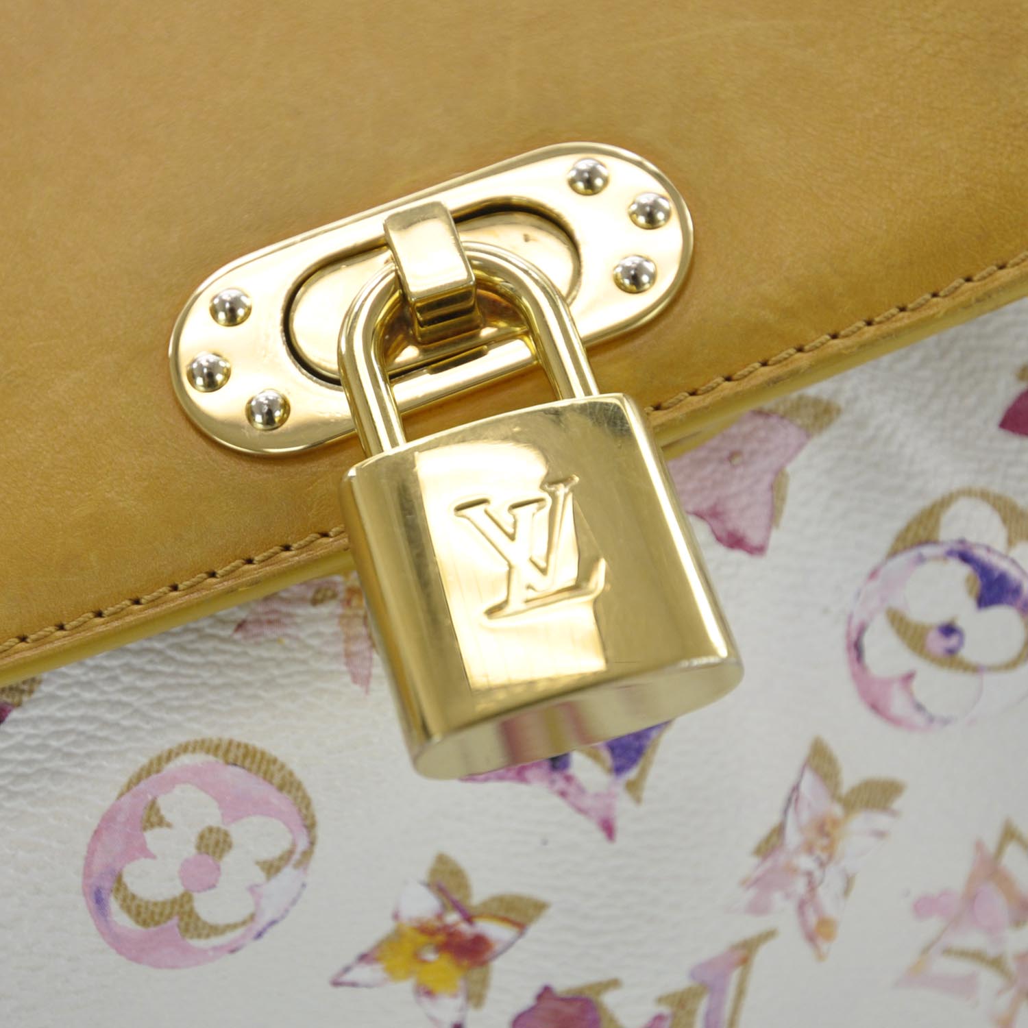 Louis Vuitton Monogram Watercolor Aquarelle Jamais White 7 of 11