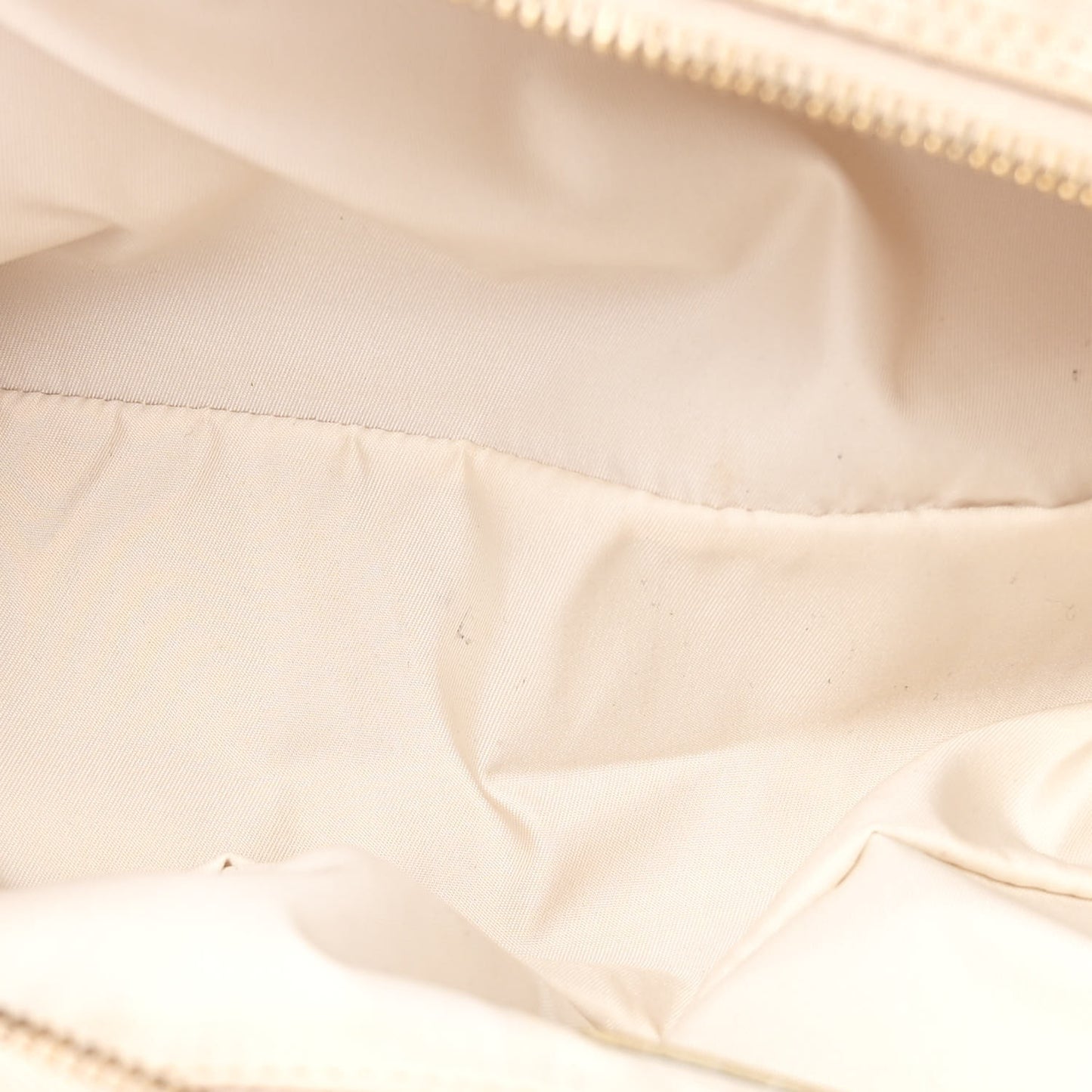 Nylon Travel Bowler Beige