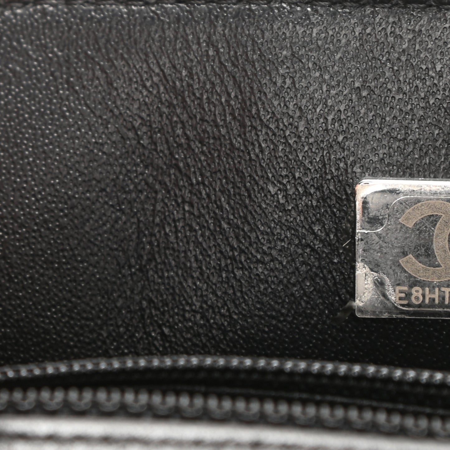 Lambskin Quilted Mini Rectangular Flap So Black