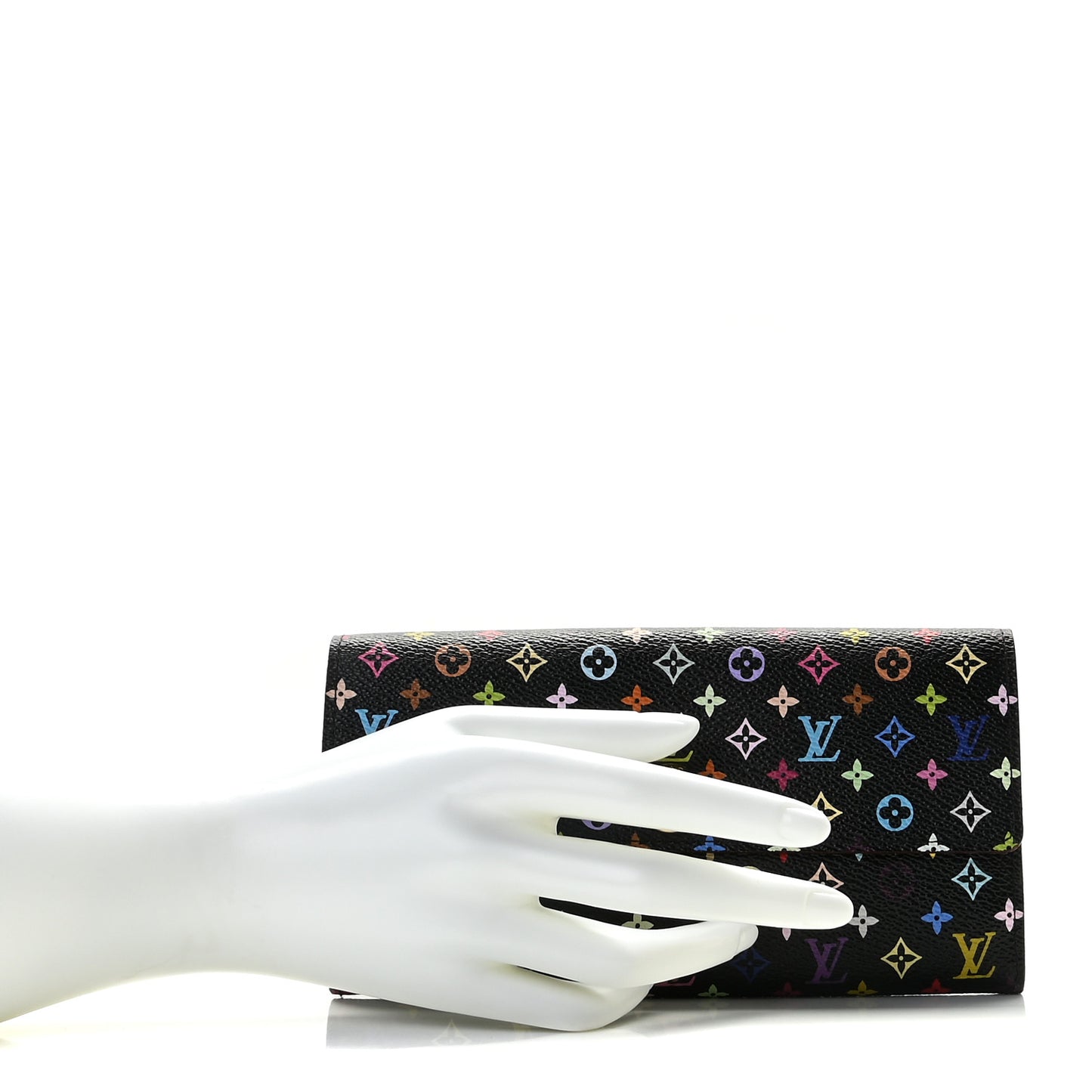 Monogram Multicolor Sarah Wallet Black Grenade