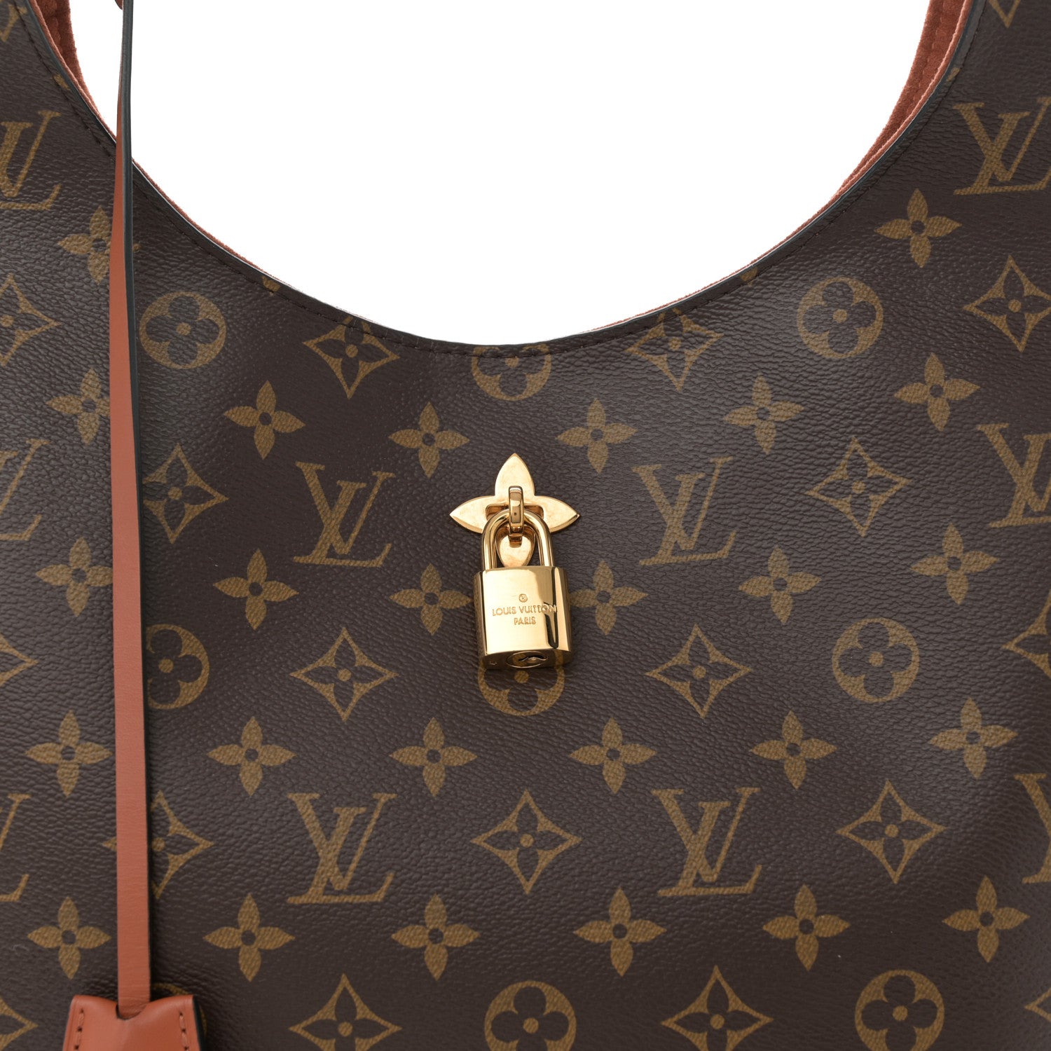 Louis Vuitton Monogram Flower Hobo Caramel 7 of 11