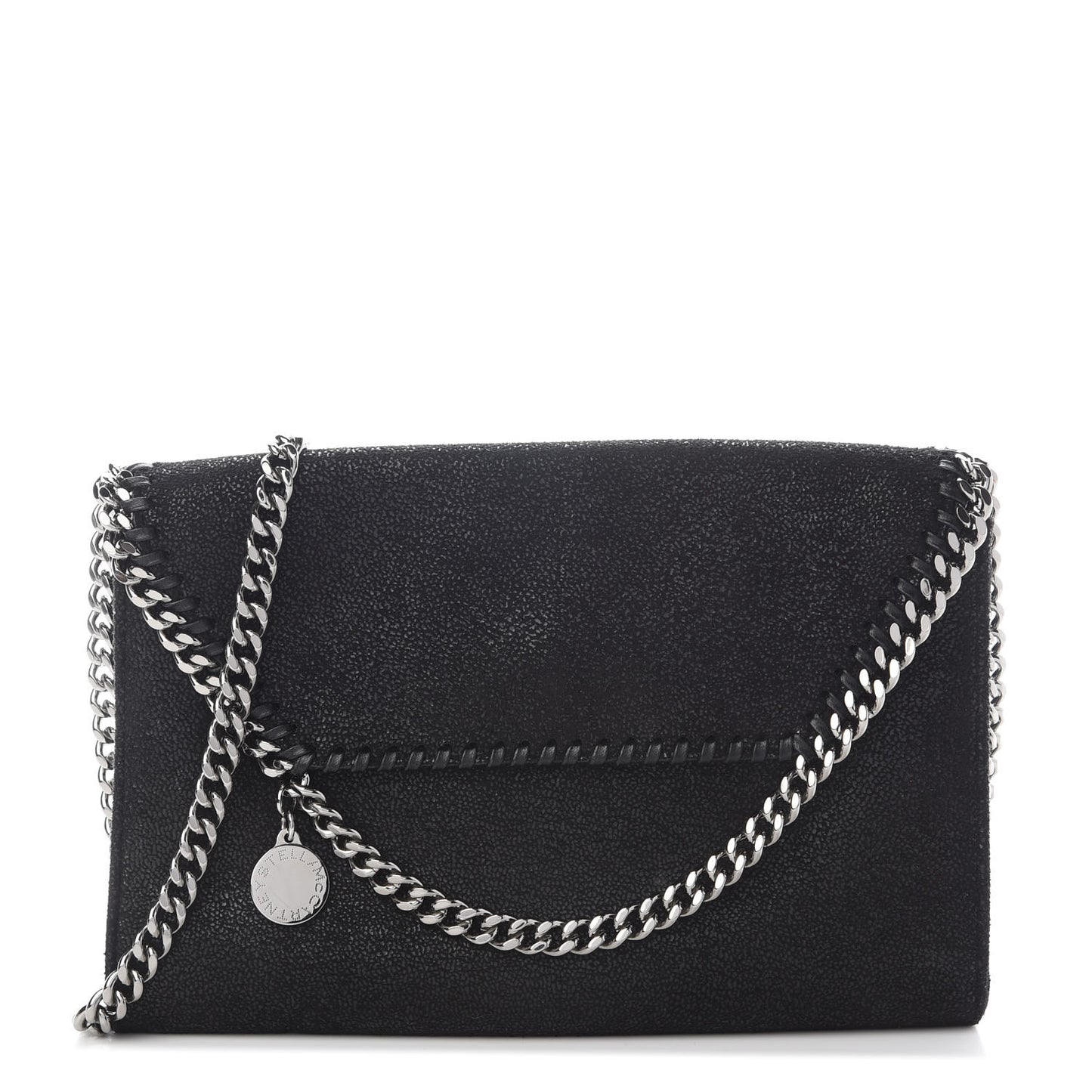 Shaggy Deer Falabella Mini Crossbody Bag Black