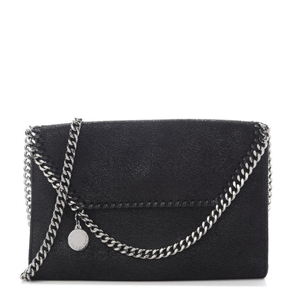 Stella McCartney Shaggy Deer Falabella Mini Crossbody Bag Black 1 of 8