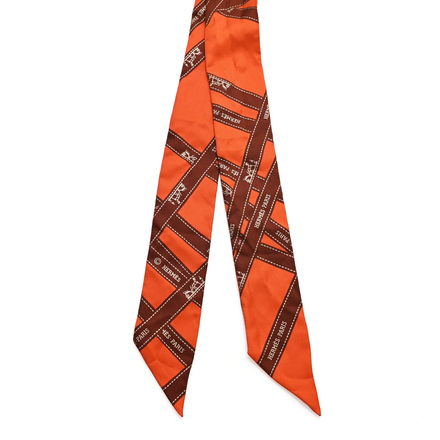 Silk Bolduc Twilly Orange