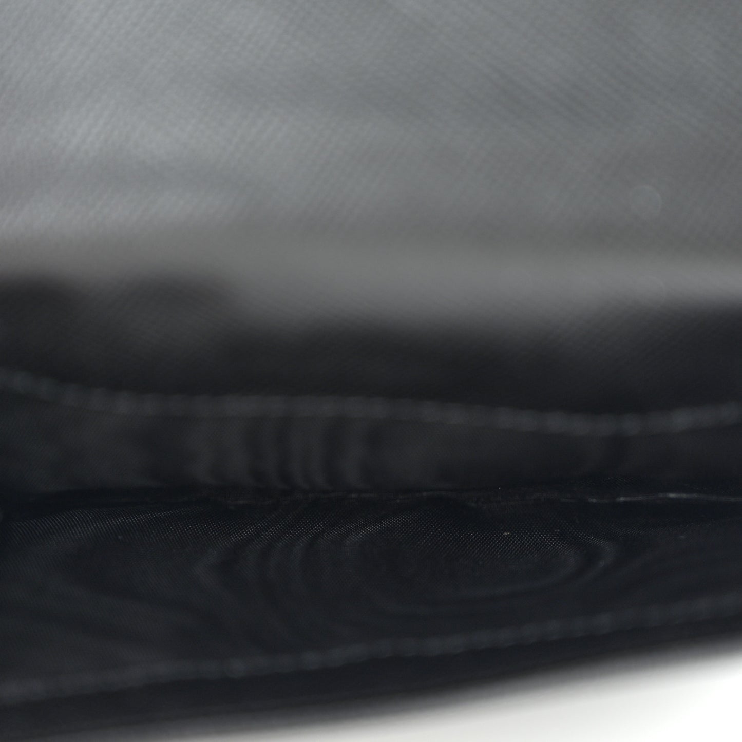 Saffiano Tri-Fold Compact Wallet Black