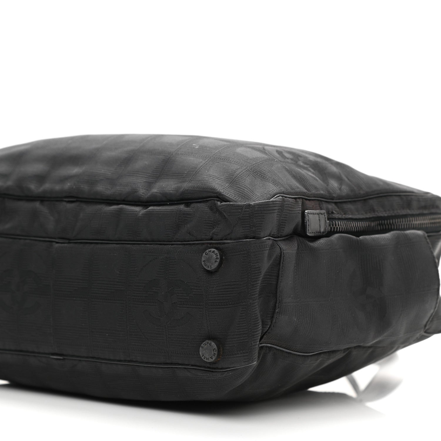 Chanel Nylon Travel Tote Black 10 of 11