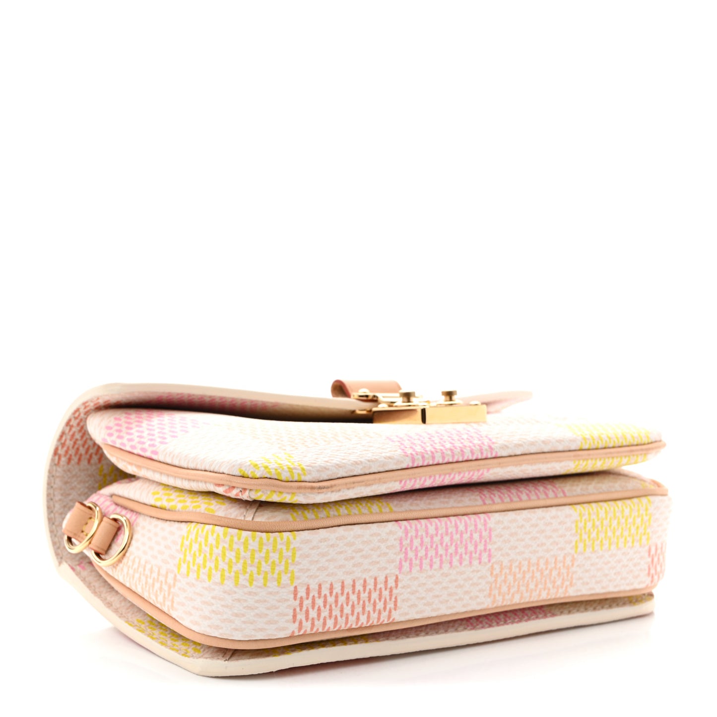 Damier Giant Pochette Metis East West Peach