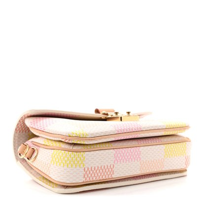 Louis Vuitton Damier Giant Pochette Metis East West Peach 4 of 9