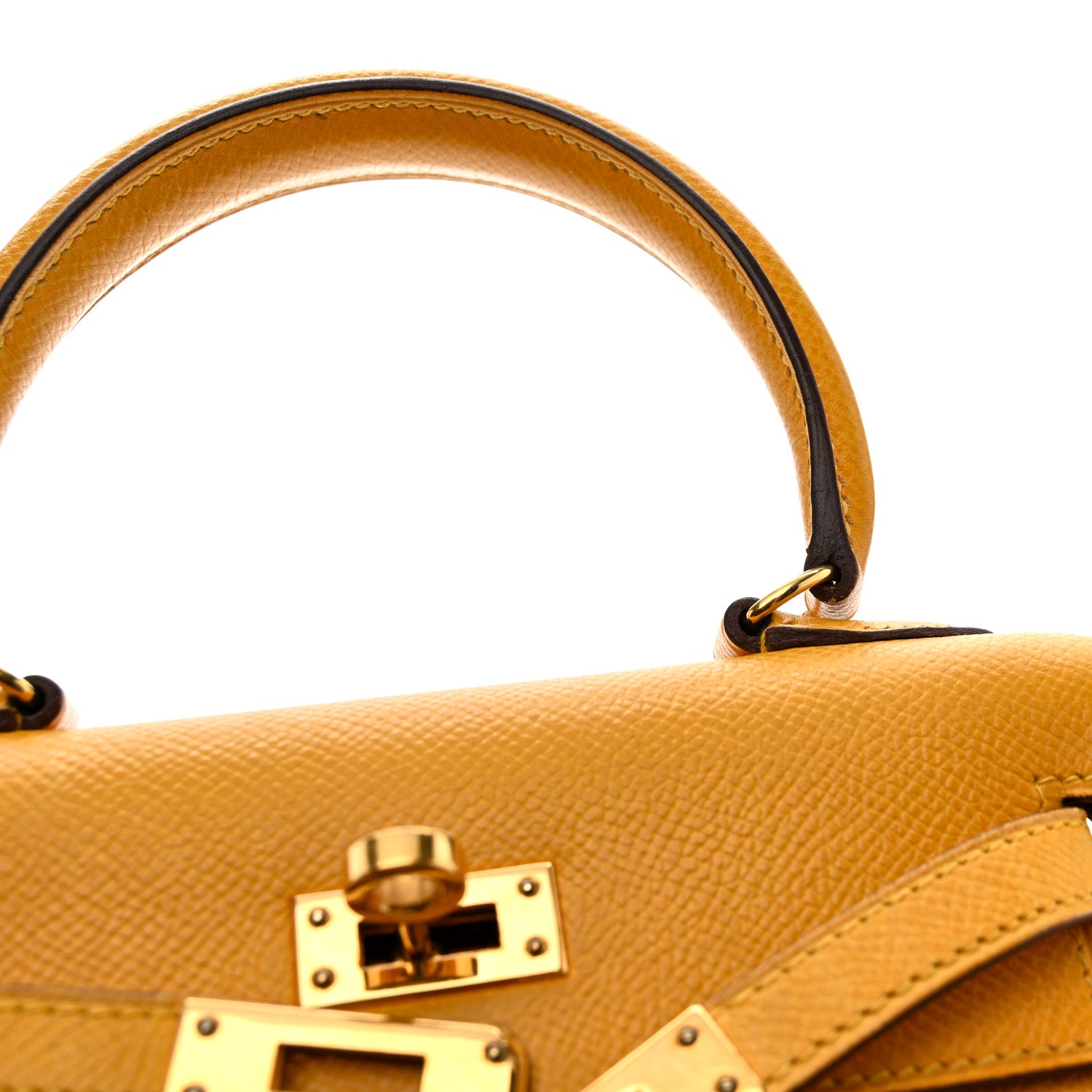 Hermes Courchevel Mini Kelly Sellier 20 Jaune 1873369 – FASHIONPHILE