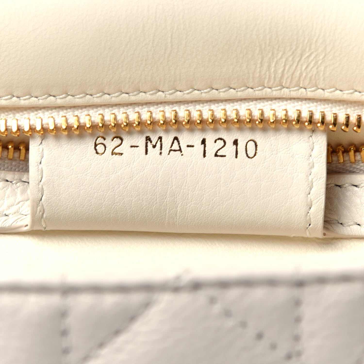 Christian Dior Lambskin Cannage Small Caro Bag Ivory 6 of 8
