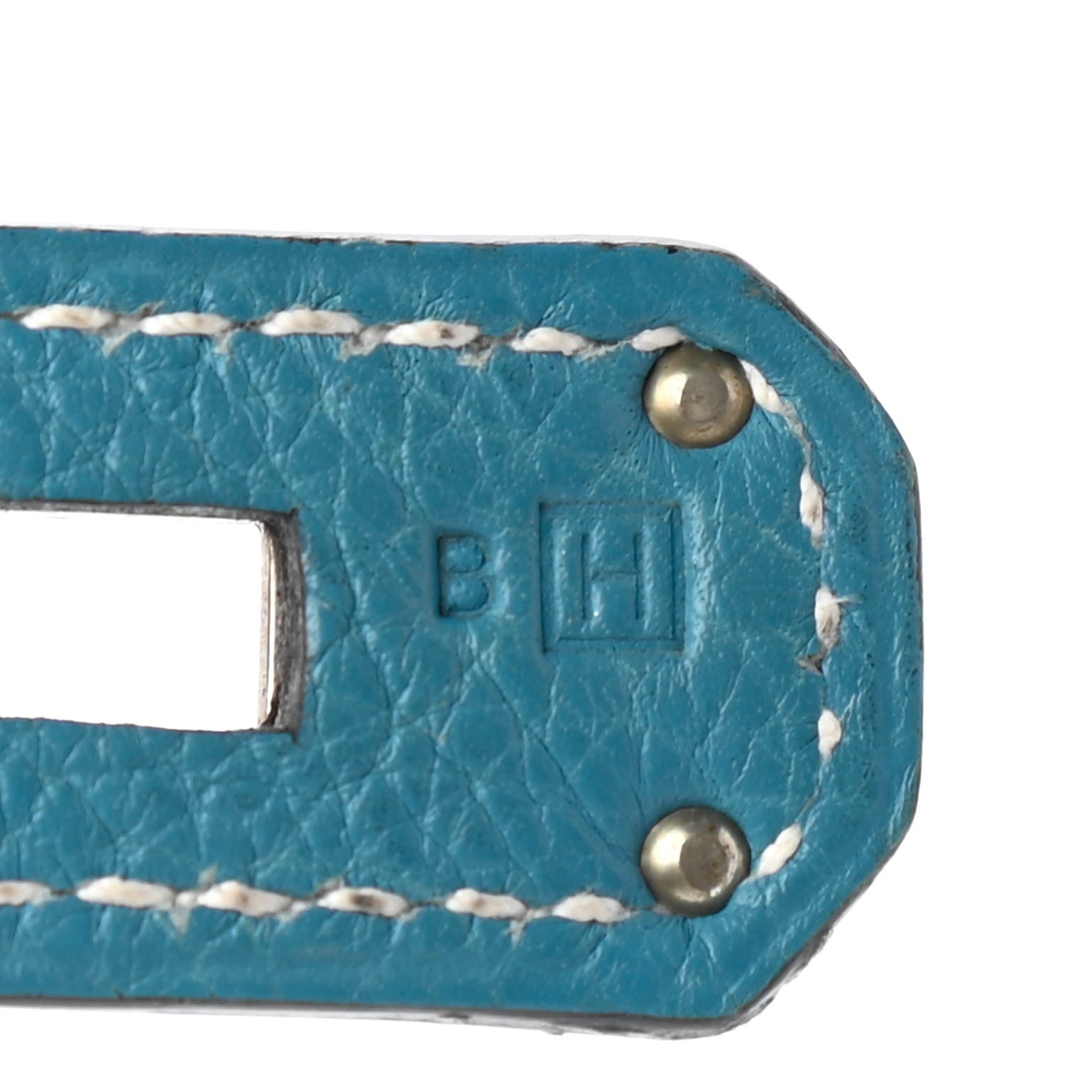 Hermes Togo Birkin 35 Blue Jean 8 of 13