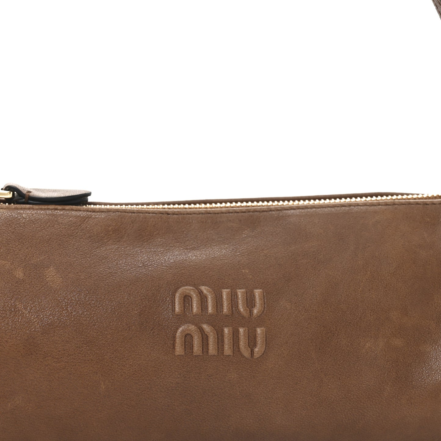 Nappa Aviator Mini Pouch Rovere