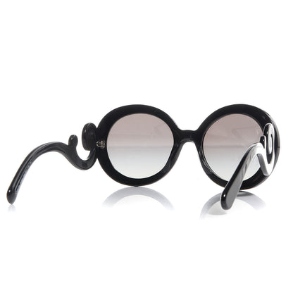 Prada Baroque Sunglasses SPR 27N Black 2 of 5