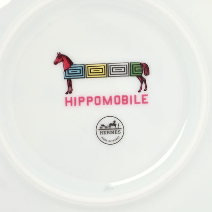 Hermes Porcelain Hippomobile Bread and Butter Plate Set of 2 5 of 6