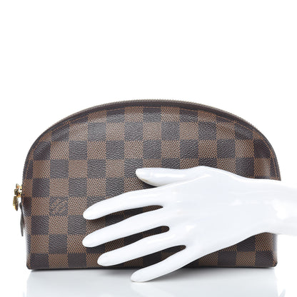 Louis Vuitton Damier Ebene Cosmetic Pouch GM 2 of 15