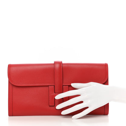 Hermes Evercolor Jige Elan 29 Rouge Casaque 2 of 7