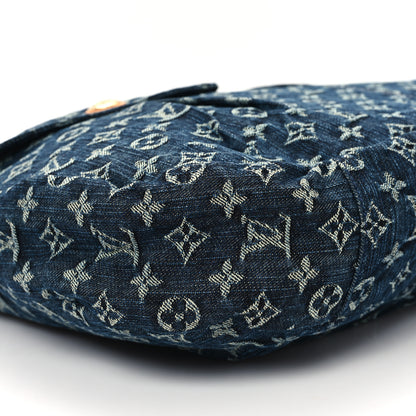 Louis Vuitton Denim Daily GM Gris Blue 9 of 10