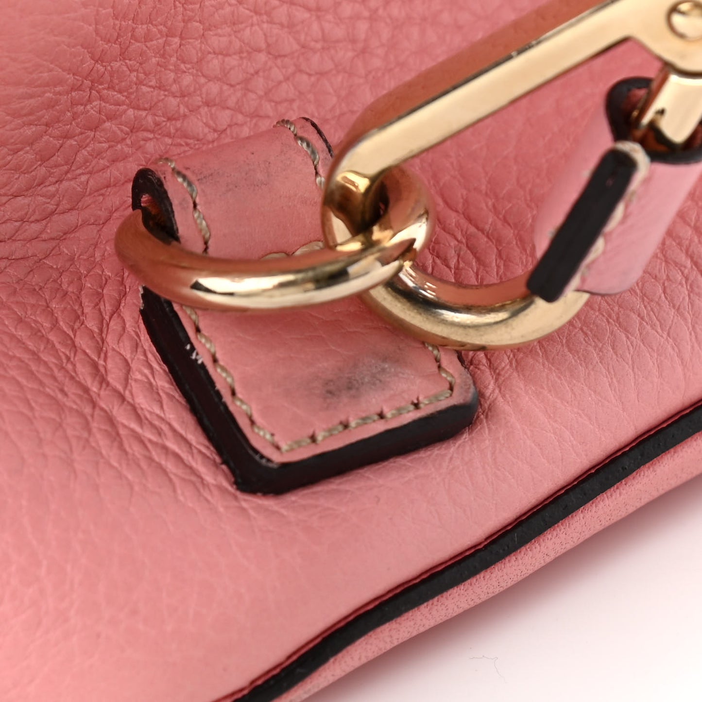 Suede Calfskin Mini Faye Backpack Ideal Blush
