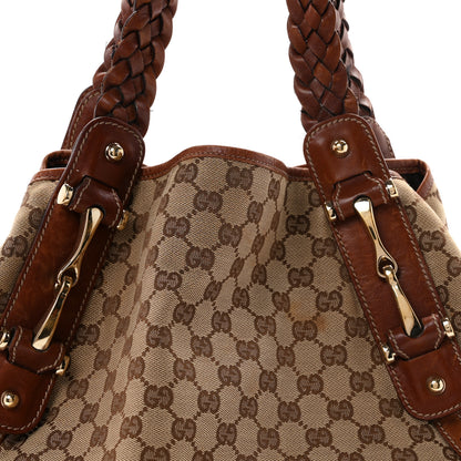 Gucci Monogram Medium Pelham Shoulder Bag Brown 8 of 10