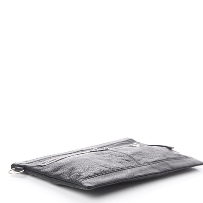 Balenciaga Agneau Arena Classic Hardware Medium Clip Black 3 of 6