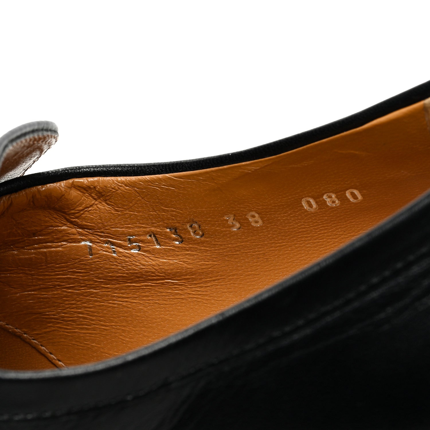 Gucci Malaga Kid Horsebit Platform Loafers 38 Black 8 of 8