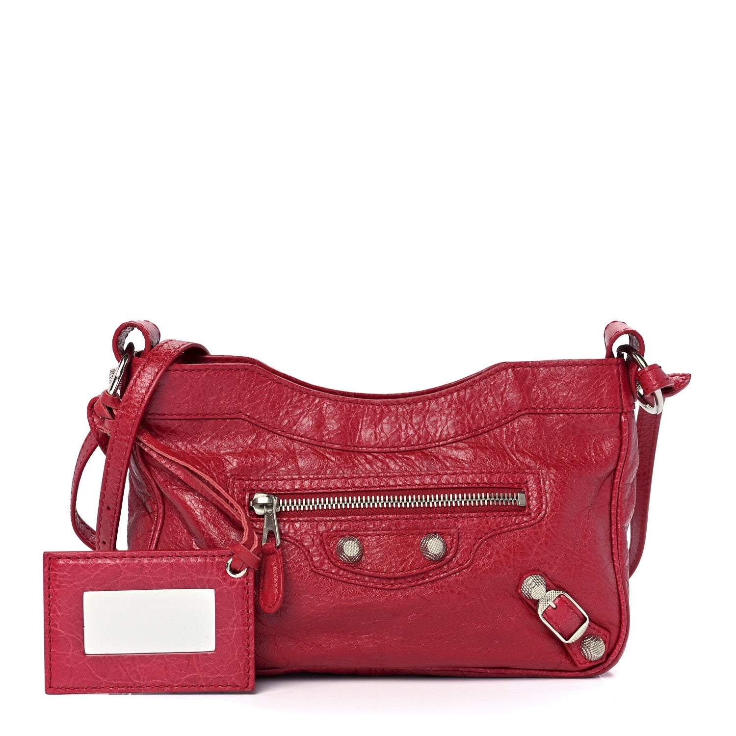 Balenciaga Agneau Giant 12 Silver Hardware Hip Rouge Sapphire 1 of 10