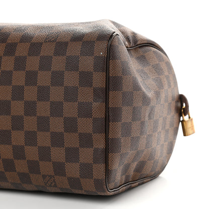 Louis Vuitton Damier Ebene Speedy 30 9 of 9