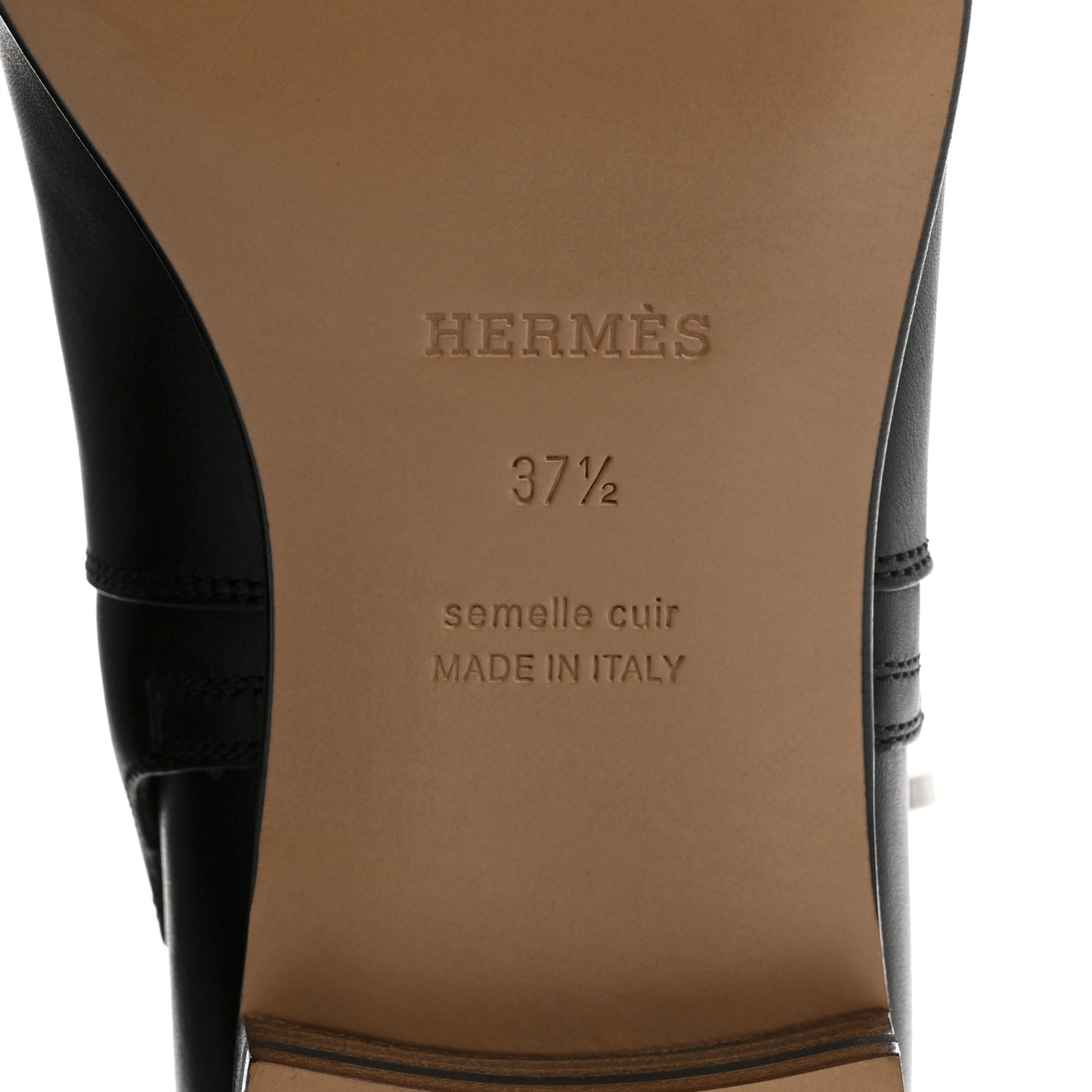 Calfskin Neo Low Boots 37.5 Black