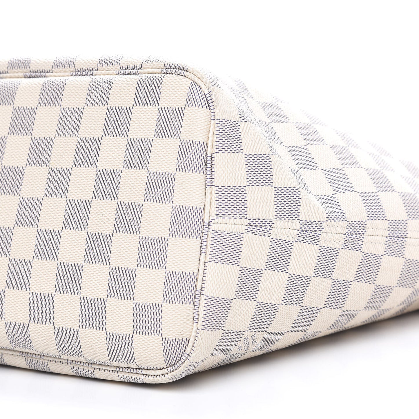 Damier Azur Neo Neverfull MM Rose Ballerine